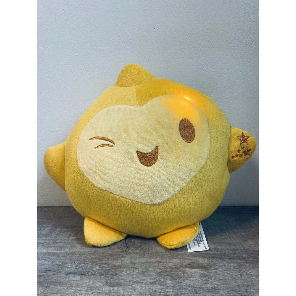 Disney Wish Hug & Wish Star 10-Inch Glowing Plush Soft Star Soothing Night Light